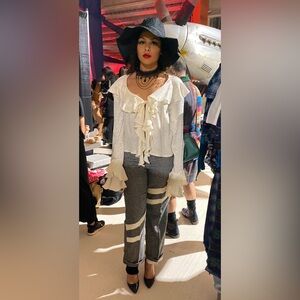 Top and pants designer made